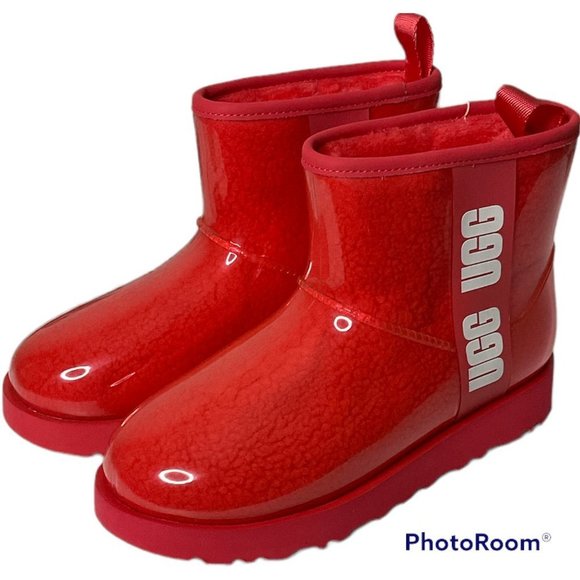 UGG Shoes - UGG Women’s Classic Clear Mini Boots Pink snow winter rain